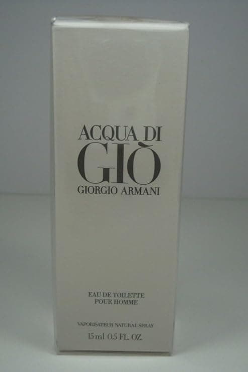 Giorgio Armani Acqua Di Gio For Men Eau De Toilette spray, 0.5 Ounce on Amazon.ae - Price Tracker