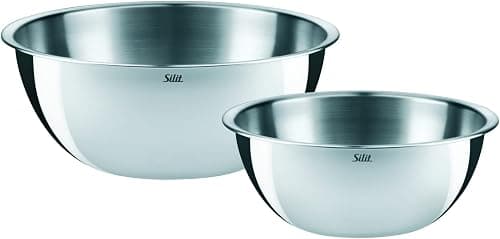 SILIT 2142304548 Mixing Bowl Set Stainless Steel Bowl 18/8 على Amazon.ae - متتبع الأسعار