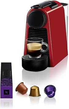 Nespresso Essenza Mini D30-EU2-RE-NE1 Capsules Espresso Machine, Red(D030RE) on Amazon.ae - Price Tracker