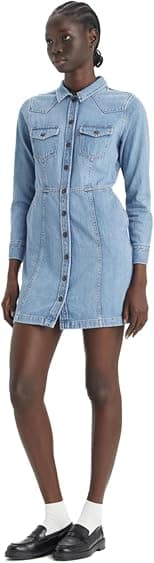Levi's Women's Flynn Western Core Dresses - Best Deal Finder