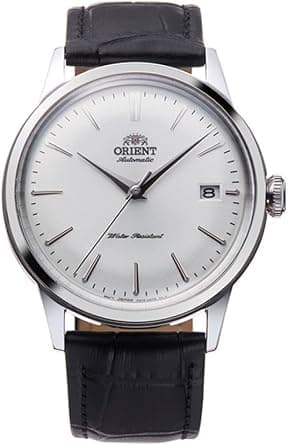 ORIENT Bambino 38 mm – Men's Automatic and Manual Winding Mechanical Classic Leather Strap Stainless Steel Case Analogue Display – RA-AC0M on Amazon.ae - Price Tracker
