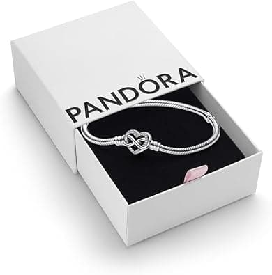 Pandora 592645C01 Women's Bracelet Silver Sparkling Infinity Heart - متتبع أسعار Amazon.sa