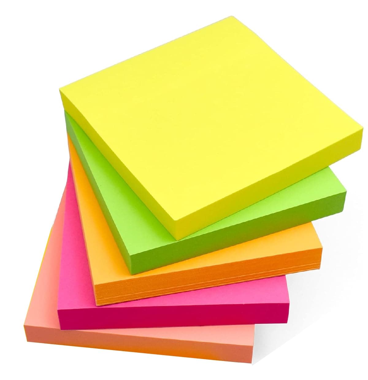 Sticky Notes, 4/5 Colour Paper, Multicolour Sticky Notes 76x76mm (Pack of 400 Sheets) on Amazon.ae - Price Tracker
