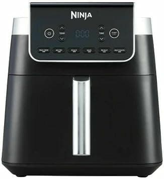 Ninja Air Fryer MAX PRO, 6.2L, Using No Oil, Square Single Box, Fry, Bake, Air Fryer, Family Size, Cooking from Frozen, Non-Stick, Dishwasher Safe Basket & Crisp, Gray, AF180EU on Amazon - Best Deal Finder