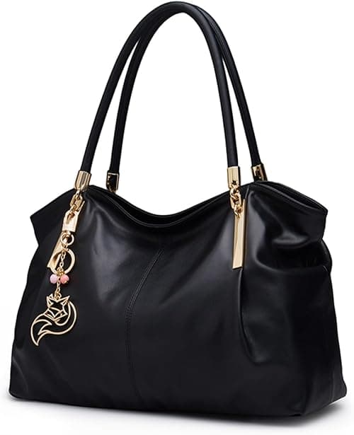 FOXLOVER Large Capacity Tote Handbags for Women, Women's Top-handle Bags Fashion Shoulder Bags Purses Minimalist design على Amazon.ae - متتبع الأسعار
