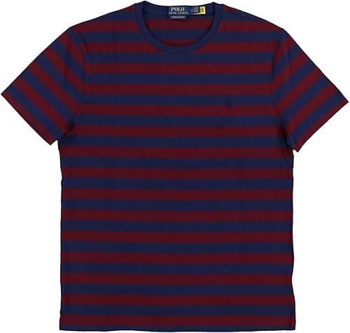 Polo Ralph Lauren Mens Custom Slim Fit Striped T-Shirt on Amazon.ae - Price Tracker