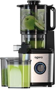 Slow Juicer 250W | Masticating Juicer Extractor for Fruits & Vegetables | Cold Press Juicer | Nutrient Retention Technology | 2L Capacity | Compact Vertical Design | OG1600SJ Silver on Amazon.ae - Price Tracker