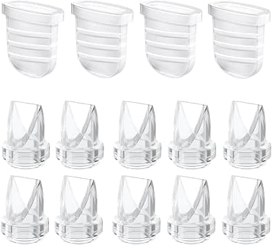 12PCS Duckbill Valves Silicone Diaphragm Compatible with eufy S1 Pro S1 E10, Lansinoh Discreet Duo, NCVI NICEGREEN Nuliie Zooawa S32 Breast Pump Parts S32 Pump Replacement, for Lansinoh Pump Parts on Amazon.ae - Price Tracker