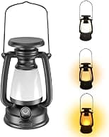 Outdoor Led Retro Solar Camping Light, Rechargeable Mobile Lighting, White Yellow Warm 3-Mode Adjustable Brightness Multifunctional Horse Lamp. - Amazon.ae Price Tracker