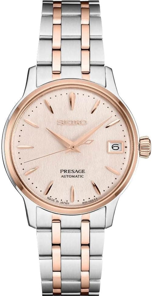 SEIKO Automatic Watch for Men - Presage Collection - with Date Calendar - 50M Water Resistant on Amazon.ae - Price Tracker