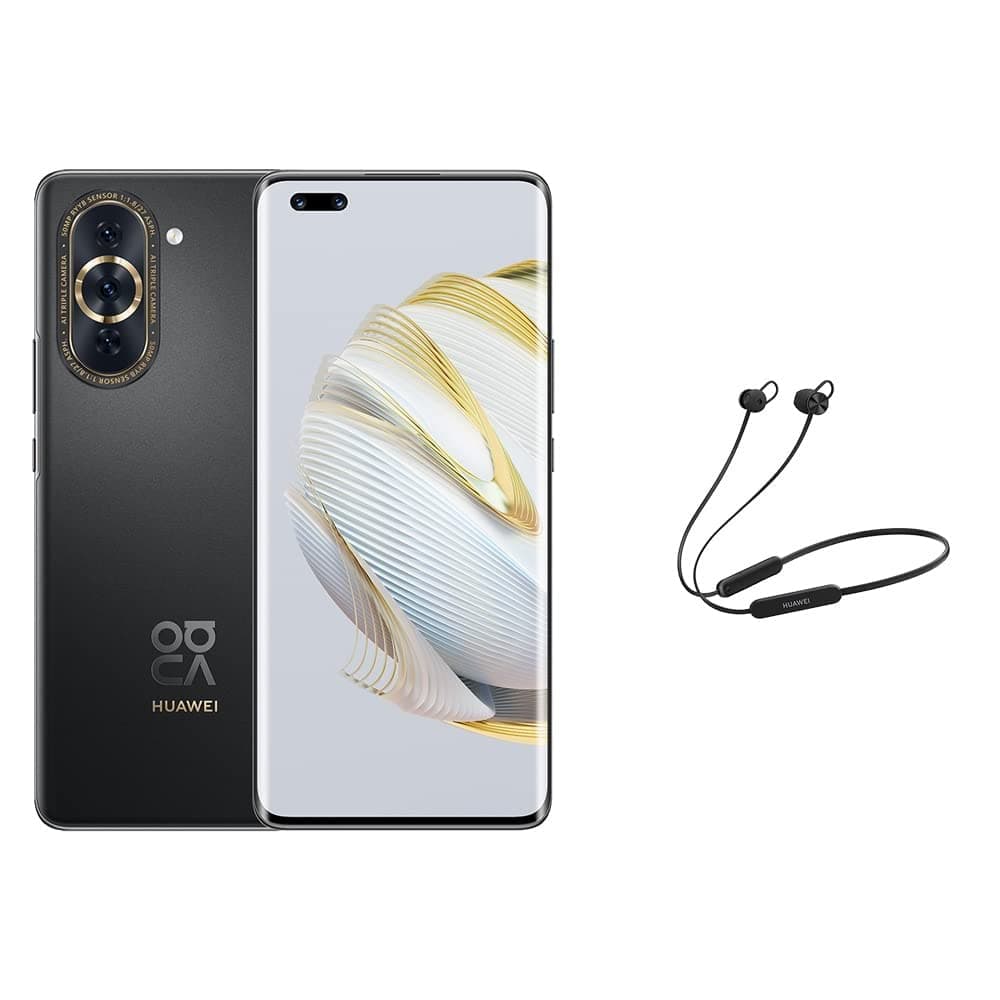 HUAWEI nova 10 Pro Smartphone + Free Neckband, 6.78-inch curved OLED display, 60MP+8MP Front Ultra Wide Camera, 7.88 mm Ultra-Thin Design, 50MP AI Triple camera, 100W SuperCharge Turbo, Starry Black on Amazon.ae - Price Tracker