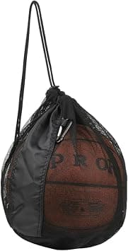 Single Ball Bag Mesh Carry Bag Sport Game Ball Storage Bag Drawstring Sackpack Sling Back Bag for Carrying Basketball Volleyball Rugby Ball Soccer Football, Also as Swim Bag Gym Bag on Amazon.ae - Price Tracker
