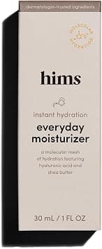 hims Everyday Moisturizer, Hyaluronic Acid, Non-Greasy Face Cream, 1 Fl Oz on Amazon.ae - Price Tracker