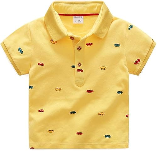 Mud Kingdom Little Boys Polo Shirt Cute Stripe Summer on Amazon.ae - Price Tracker