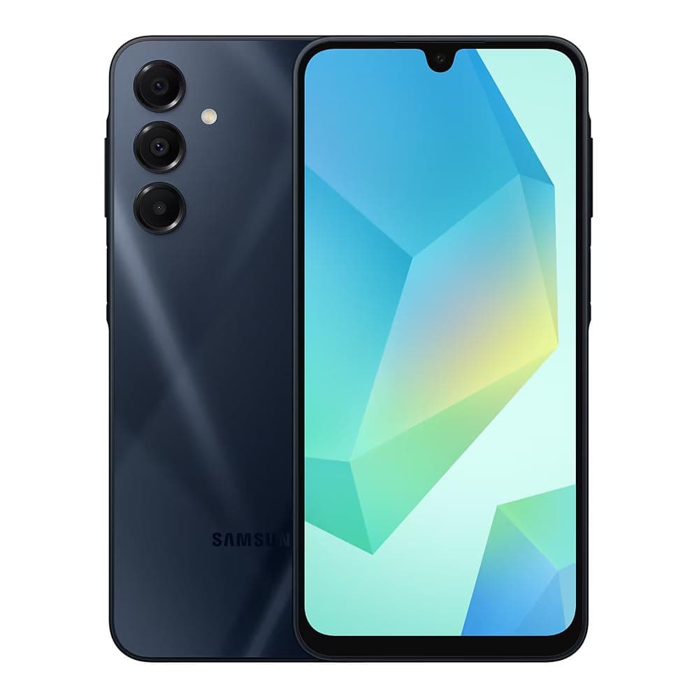 Samsung Galaxy A16 5G (Blue Black, 8GB RAM, 256GB Storage) | Super AMOLED | 50MP Triple Camera with Ultra Wide Lens | 6 OS & 6 Years Security Updates | IP54 | Tap & Pay | 5000mAh - International on Amazon.ae - Price Tracker