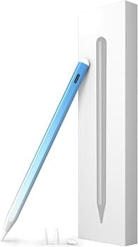 Stylus Pencil, Magnetic, 26 Hour Battery Life, Tilt & Palm Rejection | for 2018-2026: 6/7/8/9/10/11 Gen/A16, Pro 11/12.9/13 M4, Air 3/4/5/M2/M3, Mini 5/6/7(A17Pro), 3 Replacement Pen Refills on Amazon.ae - Price Tracker