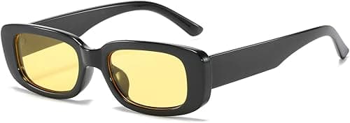 BUTABY Rectangle Sunglasses for Women Retro Driving Glasses 90’s Vintage Fashion Narrow Square Frame UV400 Protection on Amazon.ae - Price Tracker