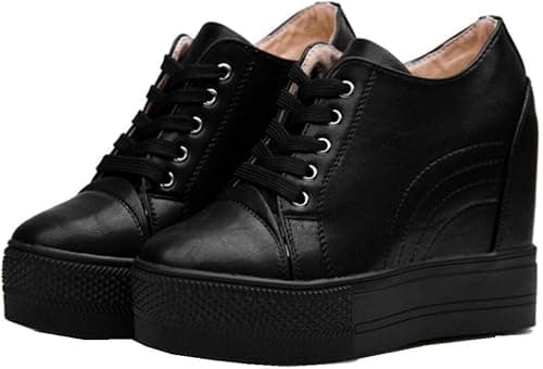 ACE SHOCK Women Wedges Sneakers with Hidden Heel Ankle High on Amazon.ae - Price Tracker