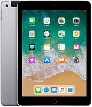 Apple (Refurbished) iPad 9.7" (2018 - 6th Gen), Wi-Fi + Cellular, 128GB, Space Gray [Without Facetime] - Amazon.ae Price Tracker