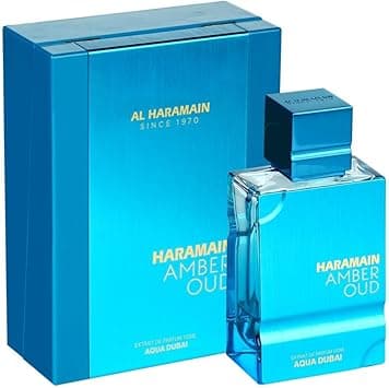 Haramain Amber Oud Aqua Dubai 100ml Extrait de Parfum | Luxury Fragrance with Bergamot, Amber, Musk & Vanilla | Fresh, Elegant, and Long-Lasting | Inspired by Dubai’s Aquatic Allure - Amazon.ae Price Tracker