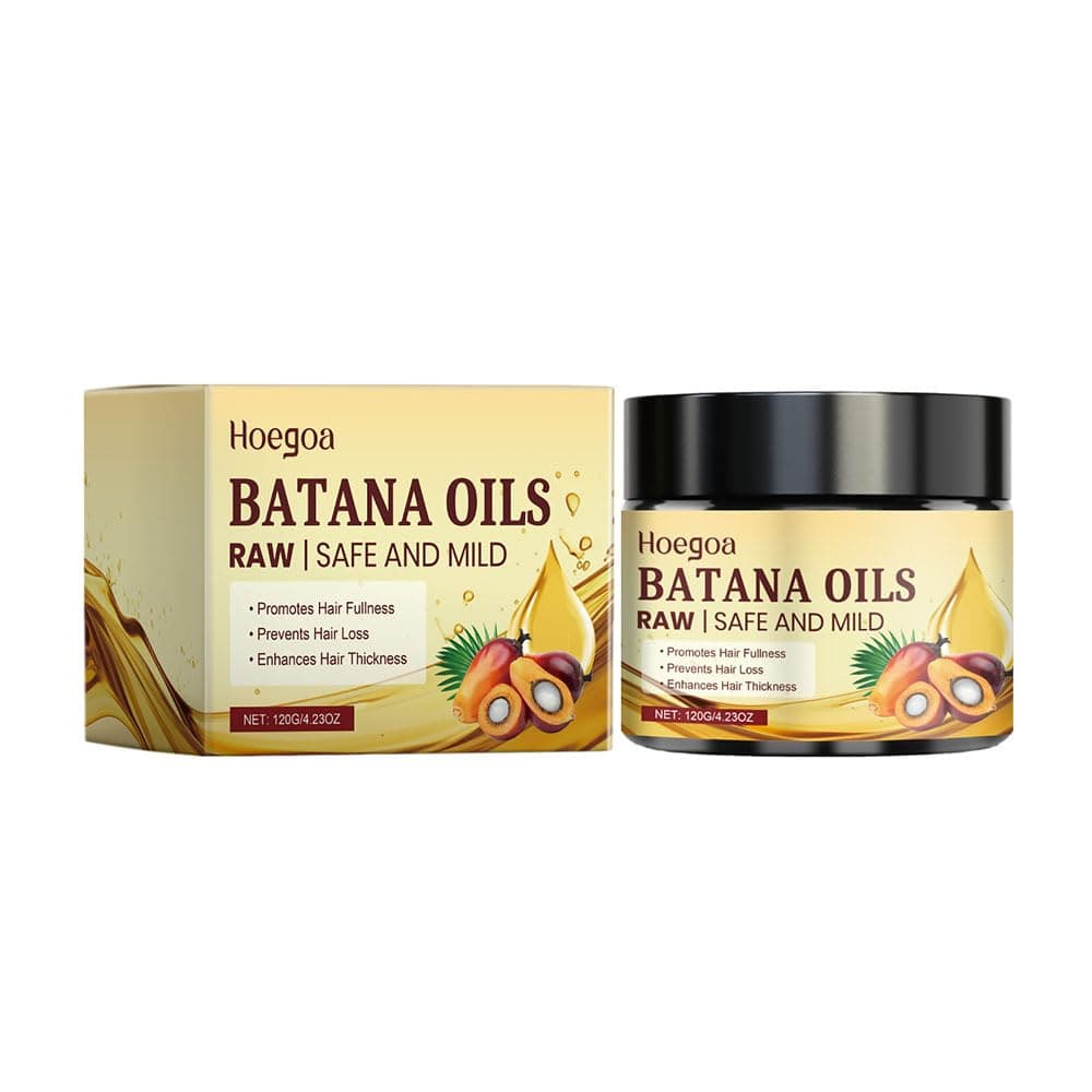 Hoegoa Organic Batana Oil for Hair Growth, Hair Care Essential Oils Cream For Reduce Splitends Nourishment Hairs, Promotes Heat Wellness Prevent Hairs Loss for Men Women, 120g/4.23oz on Amazon.ae - Price Tracker