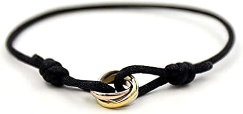 stainless steel charm love bracelet -rope on Amazon.ae - Price Tracker