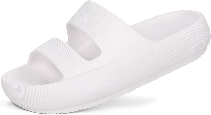 Shevalues Cloud Slides for Women with Arch Support Pillow Soft Slip on Sandals Lightweight Summer Slippers for Plantar on Amazon.ae - Price Tracker