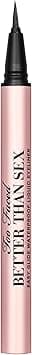 Too Faced Better Than Sex Easy Glide Waterproof Liquid Eyeliner in Black 0.6ml on Amazon.ae - Price Tracker