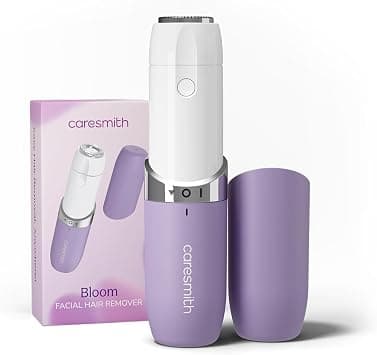 CARESMITH Bloom Facial Epilator | Women's Face Hair Remover | Upper Lip, Chin & Cheeks | Hypoallergenic Blades | 1 AA Battery Included, Purple on Amazon.ae - Price Tracker