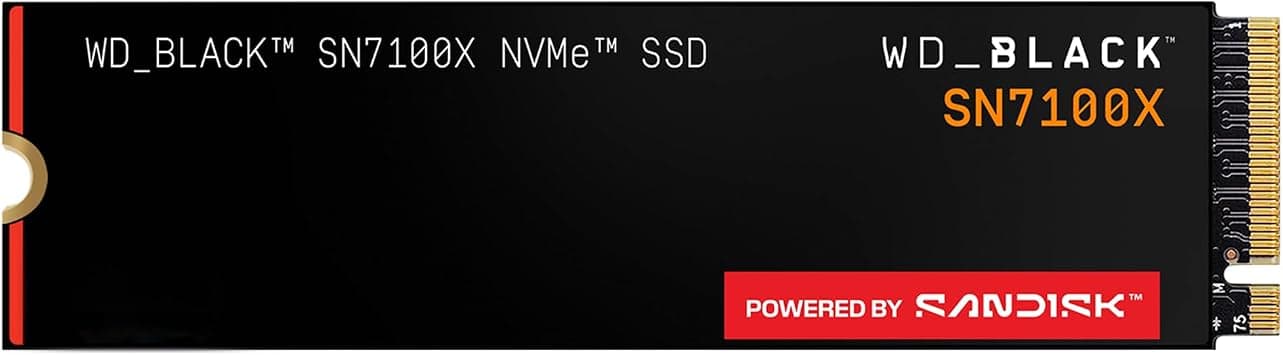 WD_Black 2TB SN7100X NVMe SSD - Built for ROG Xbox Ally (X) & PC, Read Speeds Up to 7,250MB/s, Internal Solid State Drive, Officially Licensed for ROG Xbox Ally (X) Gaming - WDBELH0020BBK-WRSN on Amazon.ae - Price Tracker