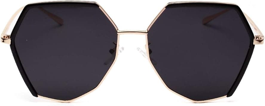 UV Sunglasses Polygonal Shape Diamond Party for Pickings Images Fashion Accessories Sunglasses for Women (Color : BLACK) on Amazon.ae - Price Tracker