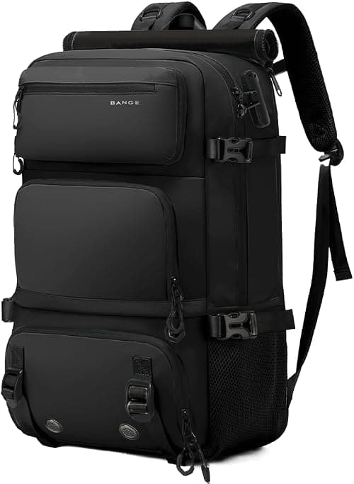 BANGE 3-in-1 Anti-Theft Backpack, Convertible Travel Backpack with Detachable Bag and Shoe Compartment, Water Resistant, Business Travel Backpacks for Men and Women on Amazon.ae - Price Tracker