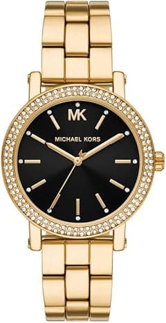 Michael Kors Corey Watch for Women, Quartz Three Hand Movement with Alloy or Leather Strap - Amazon.sa Price Tracker