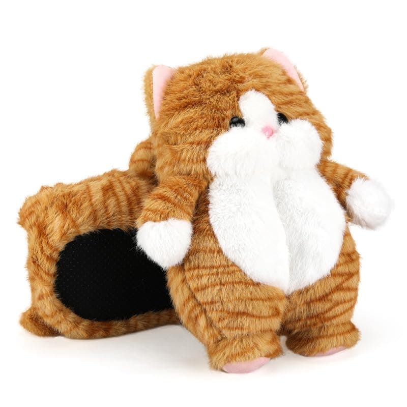 Funny Cartoon Plush Slippers for Adults – Warm Fleece Memory Foam Indoor Shoes, Soft Cozy House Slippers with Non-Slip Sole for Women on Amazon.ae - Price Tracker