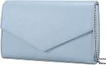 GM LIKKIE Clutch Purse for Women, Evening Envelope Clutch Bag, Crossbody Foldover PU Leather Shoulder Handbag - Best Deal Finder