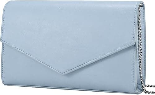 GM LIKKIE Clutch Purse for Women, Evening Envelope Clutch Bag, Crossbody Foldover PU Leather Shoulder Handbag on Amazon.ae - Price Tracker
