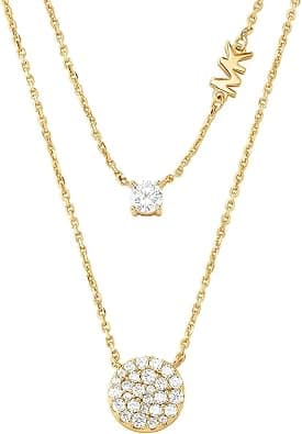 Michael Kors - Premium Gold Tone Silver Women's Necklace MKC1591AN710 - دليلك لأفضل العروض