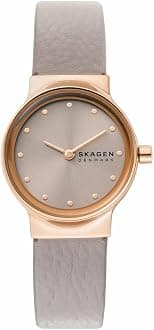 SKAGEN Freja Watch for Women, Quartz Movement with Stainless Steel or Leather Strap - Best Deal Finder