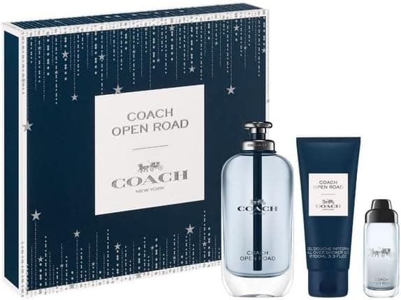 Coach Open Road For Men Set Edt 100Ml + Edt 15Ml + All-Over Shower Gel 100Ml (New Pack) on Amazon.ae - Price Tracker