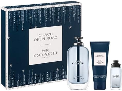 Coach Open Road For Men Set Edt 100Ml + Edt 15Ml + All-Over Shower Gel 100Ml (New Pack) - Amazon.ae Price Tracker