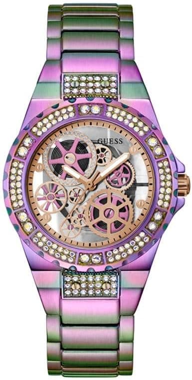 GUESS Reveal Collection Analog Rose Gold Dial Women's Watch-GW0302L3 on Amazon.ae - Price Tracker