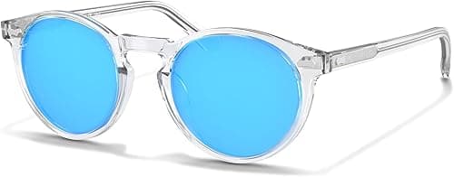 CARFIA Vintage Polarized Sunglasses for Men UV400 Protection Retro Fashion Eyewear Hand-crafted Acetate Frame CA5288L on Amazon.ae - Price Tracker