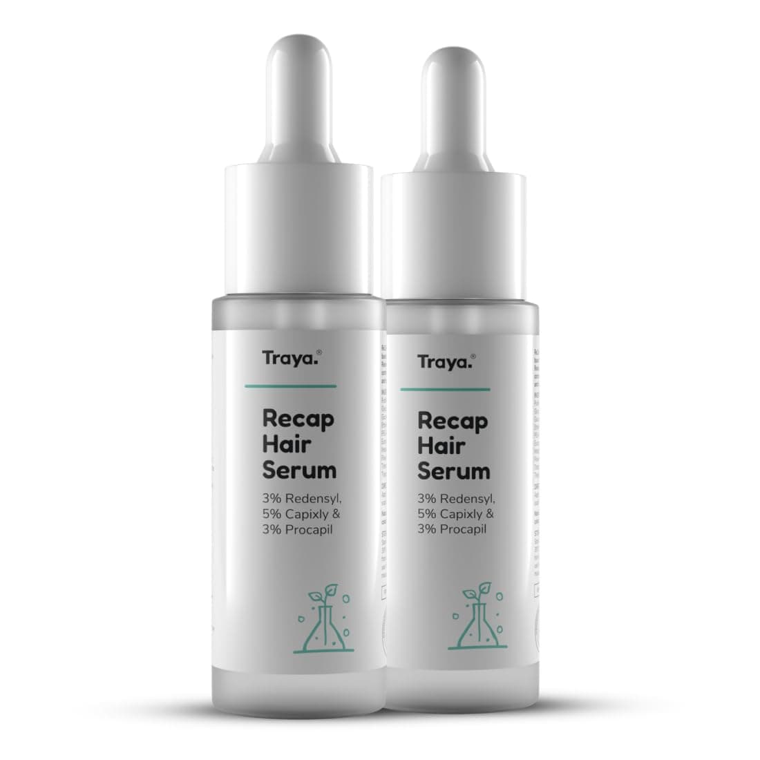 Traya Natural Hair Growth Serum With 3% Redensyl, 5% Capixyl, 3% Procapil For Increasing Hair Thickness, Natural Dht Blocker, For Hair Fall Control & Growth (60ml) on Amazon.ae - Price Tracker