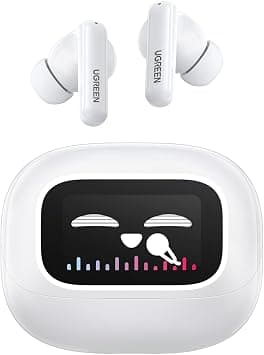 UGREEN EchoBuds Magic Wireless Earbuds with Touch Screen Active Noise Cancelling Earbuds, Hi-res & LDAC, Wireless Headphones Bluetooth 5.4, 2 Mic Clear Call, 30H Playtime, Fit for S26 Ultra على Amazon.ae - متتبع الأسعار