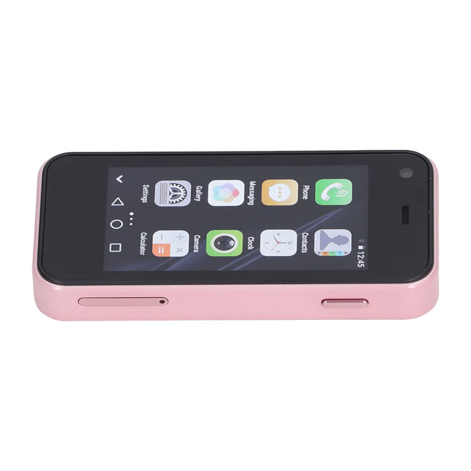 XS13 Mini Smartphone for Kids, 3G 2.5Inch Student Pocket Cellphone, 1GB RAM 8GB ROM 5MP Quad Core Dual SIM Cell Phone for Android, GPS Navigation, MP3, MP4, Calculator (Girl Pink) on Amazon.ae - Price Tracker