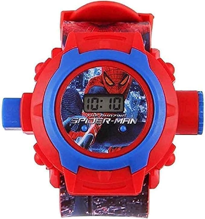 SSR Spiderman- 24 Images Projector Watch Digital Wrist Watch for Boys and Girls Gift X-mas Gift on Amazon.ae - Price Tracker