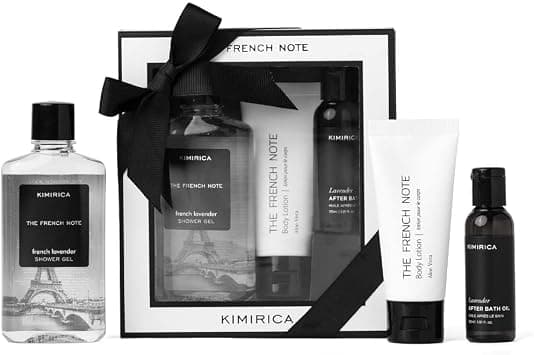 Kimirica French Note luxury lavender gift set of 3 for Men & Women - Best Deal Finder