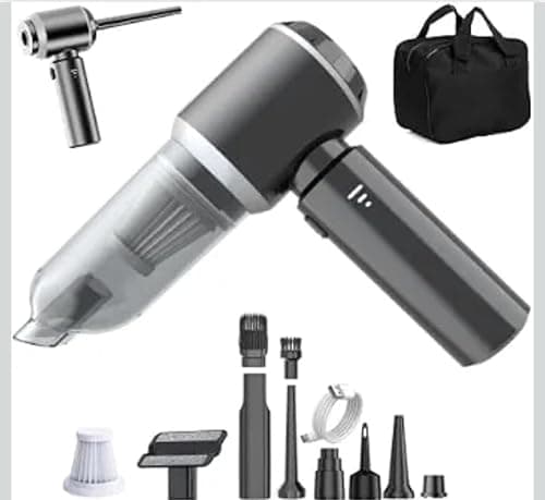 Zomsha Cordless Handheld Vacuum Cleaner, Portable, for Car and Home, with Multiple Attachments and Carry Bag on Amazon - Best Deal Finder