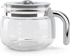 Smeg DCGC01 Jug for Overflow Coffee Maker DCF02 DCG01, Glass - Amazon.ae Price Tracker