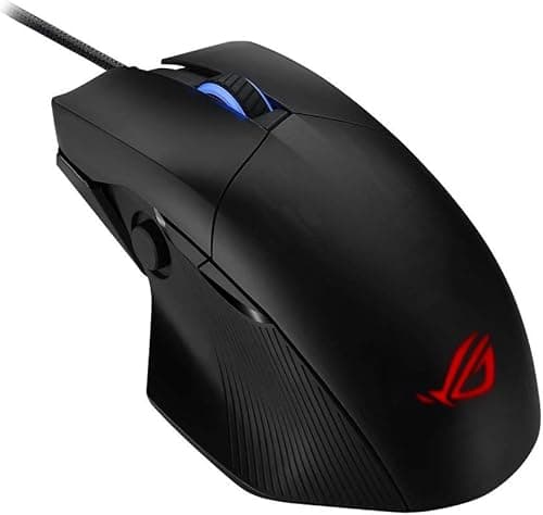 ASUS ROG Chakram Core gaming mouse (programmable joystick, 16000 dpi sensor, push-fit switch sockets design, adjustable weight, stealth, instant screenshot, Aura Sync lighting)-Black on Amazon.ae - Price Tracker